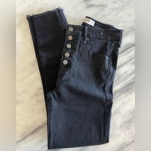 Abercrombie High Rise Skinny Jeans - Button Fly